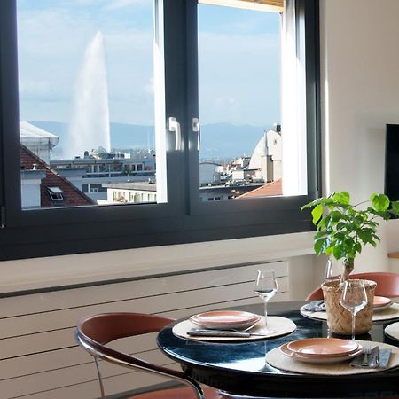 Wowappartements Vue Sur Le Jet D'Eau Geneva Bagian luar foto