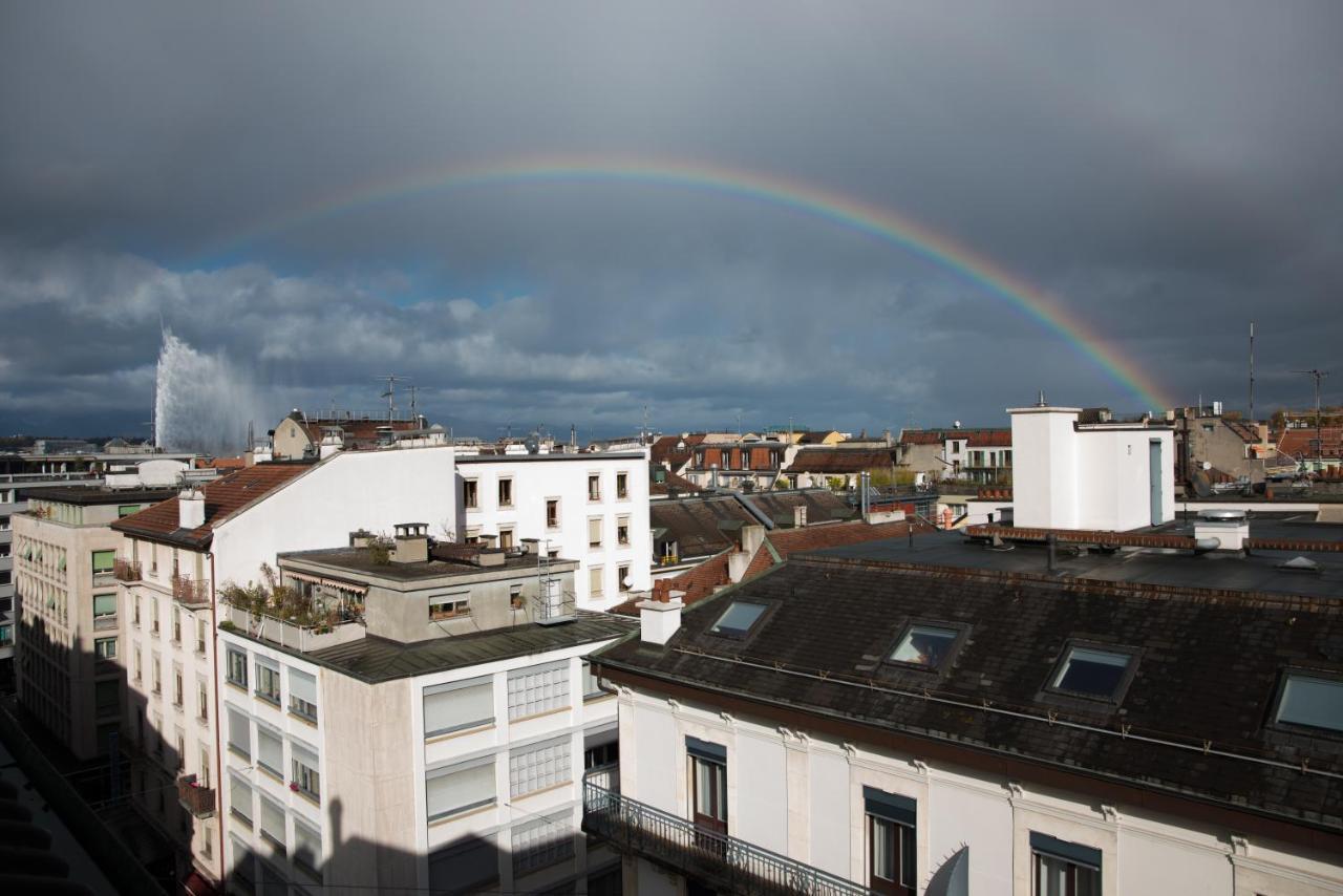 Wowappartements Vue Sur Le Jet D'Eau Geneva Bagian luar foto